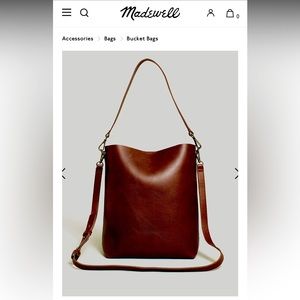 MADEWELL The Transport Bucket Bag